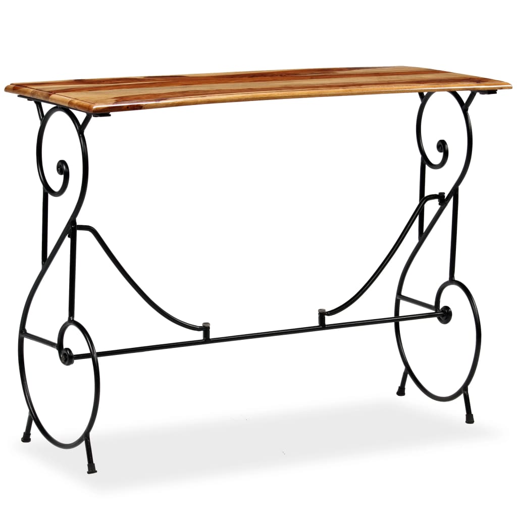 Console Table Solid Sheesham Wood 39.4"x15.7"x29.5" - Fantasiaa Gifts