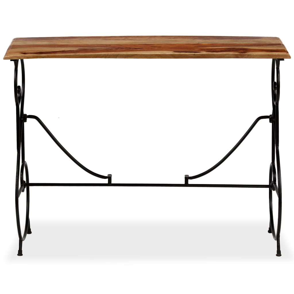 Console Table Solid Sheesham Wood 39.4"x15.7"x29.5" - Fantasiaa Gifts