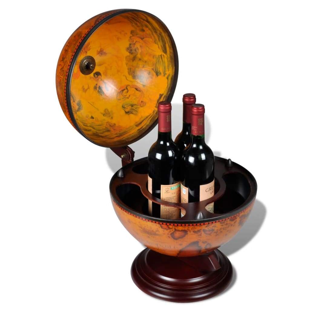 Tabletop 19" Bar Wine Liquor Cabinet 16th Century Nautical Map Multi Colors vidaXL