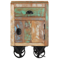 Thumbnail for Bedside Cabinet with Wheels 15.7