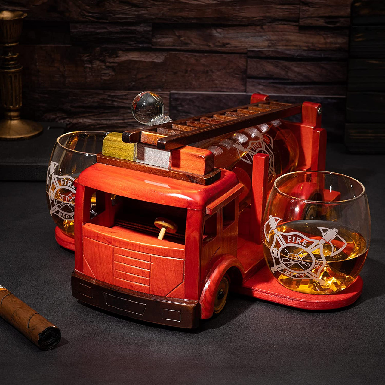 Firetruck Whiskey Decanter - Fantasiaa 