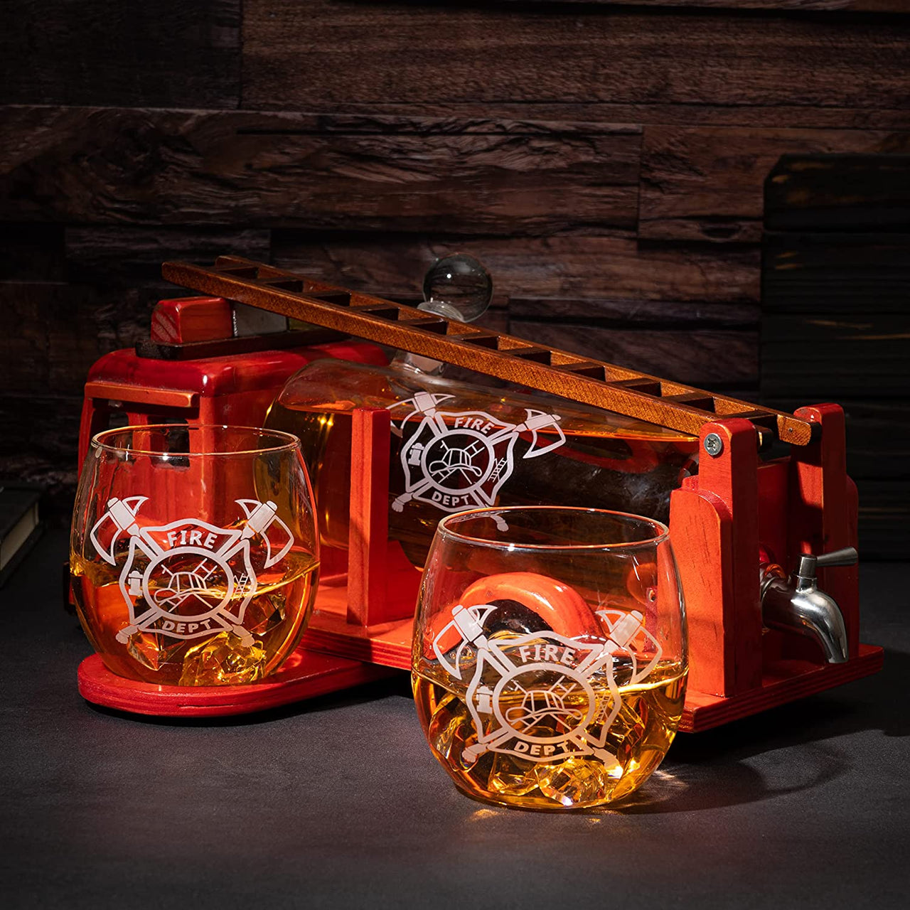 Firetruck Whiskey Decanter - Fantasiaa 