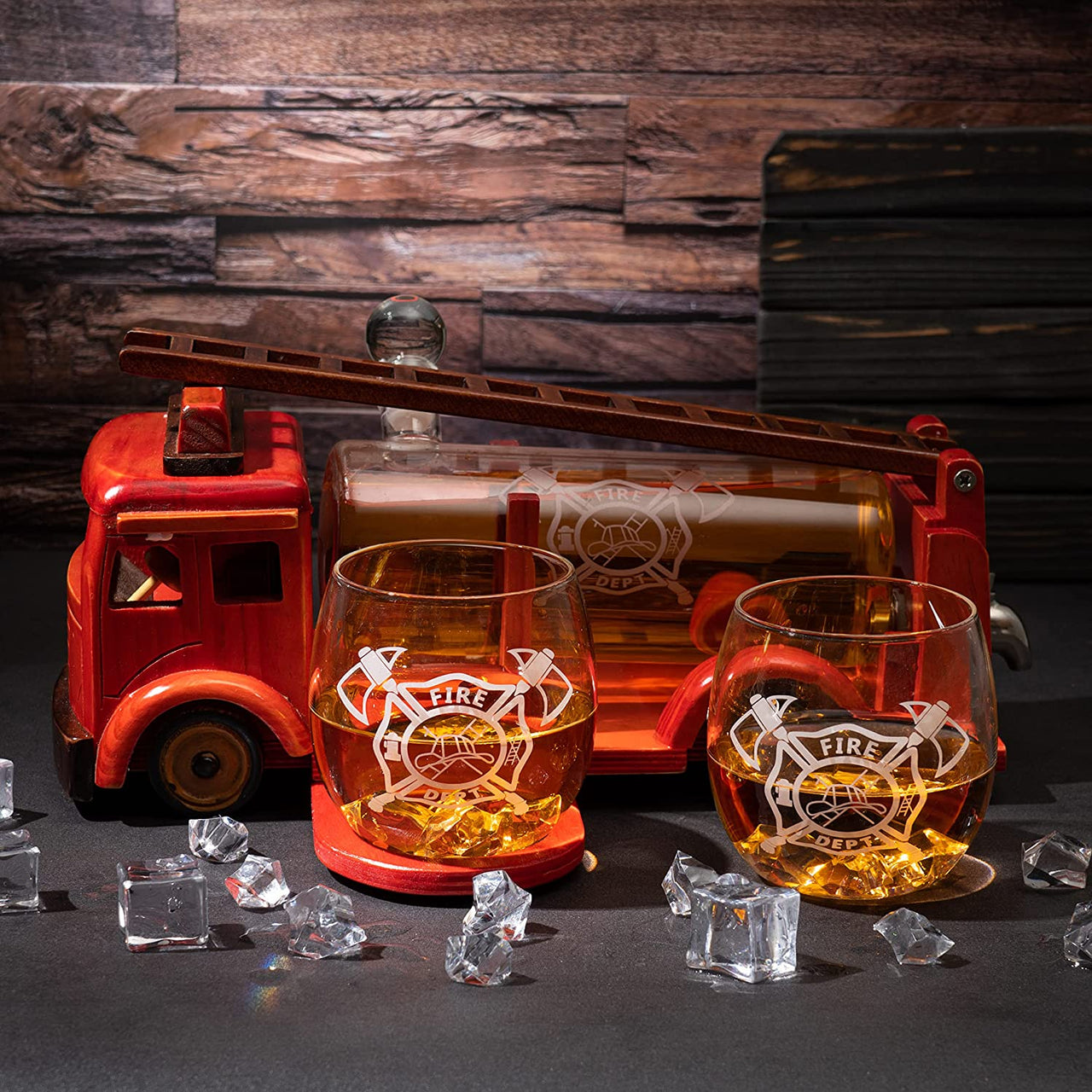 Firetruck Whiskey Decanter - Fantasiaa 