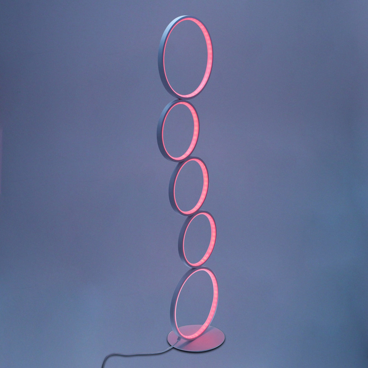 RGB Minimalist Circular Floor Lamp - Fantasiaa 