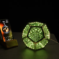 Thumbnail for Infinity Dodecahedron Magic Table Lamp - Fantasiaa 