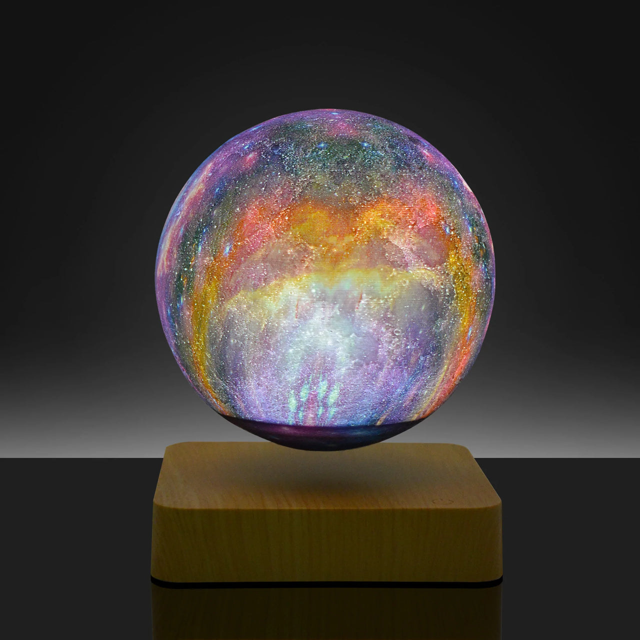 Levitation Moon,Mars,Jupiter,Earth,Saturn,Galaxy Lamp, 3D Print Floating - Fantasiaa Gifts