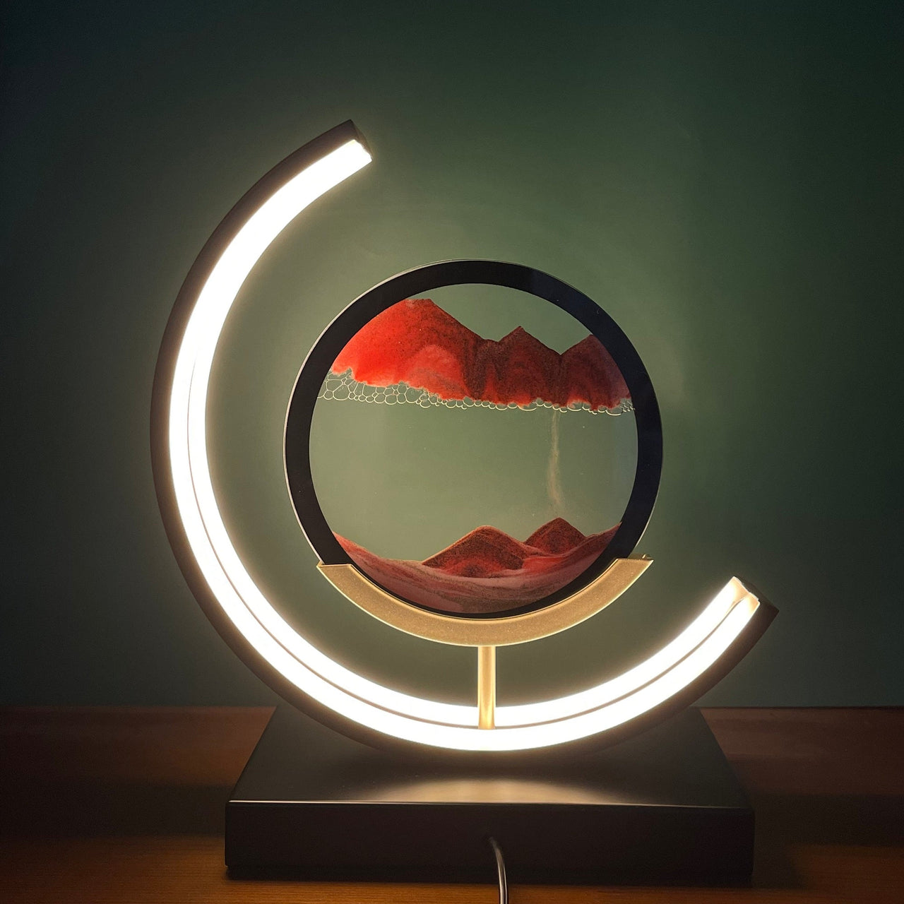 Moving Sand Sandscapes LED Table Lamp - Fantasiaa 