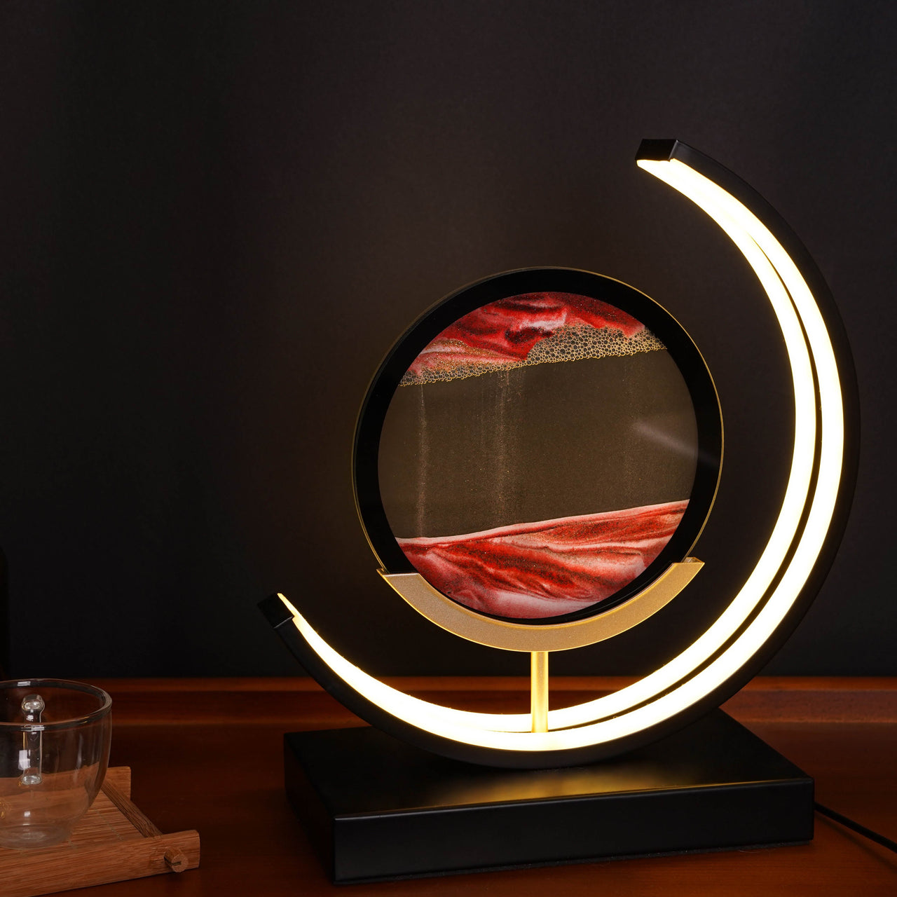 Moving Sand Sandscapes LED Table Lamp - Fantasiaa 