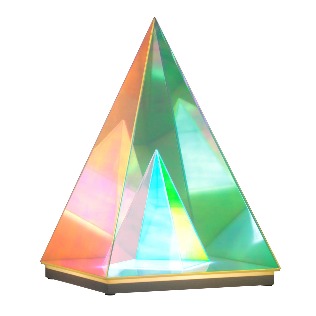 Infinity Pyramid Table Lamp - Fantasiaa Gifts