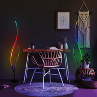 Thumbnail for RGB Ripple Floor Lamp - Fantasiaa 