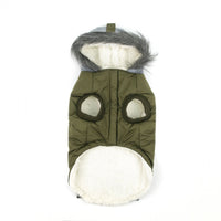 Thumbnail for Brave Bark Thermal Parka for Dogs - Khaki brave bark