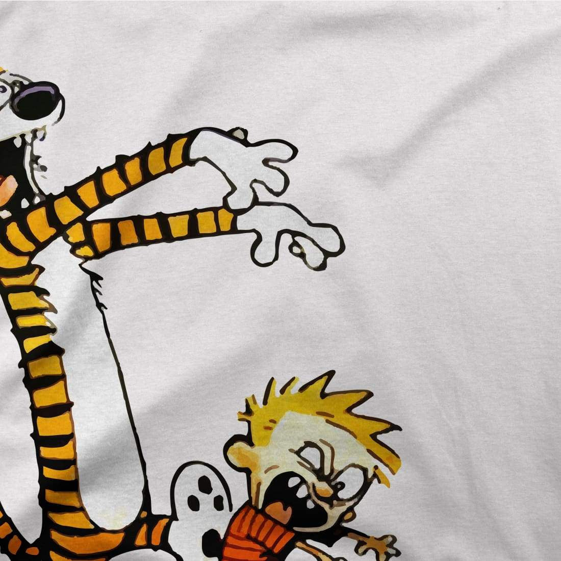 Calvin and Hobbes Playing Zombies T-Shirt - Fantasiaa 