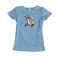 Thumbnail for Calvin and Hobbes Playing Zombies T-Shirt - Fantasiaa 