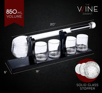 Thumbnail for Golf Club Whiskey Decanter and 4 Liquor Glasses - Whisky Decanter & Glass Set - Fantasiaa 