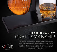 Thumbnail for Golf Club Whiskey Decanter and 4 Liquor Glasses - Whisky Decanter & Glass Set - Fantasiaa 