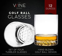 Thumbnail for Golf Club Whiskey Decanter and 4 Liquor Glasses - Whisky Decanter & Glass Set - Fantasiaa 