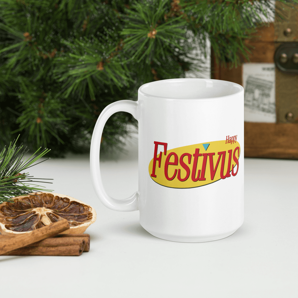 Happy Festivus For The Rest of Us, Seinfeld Mug - Fantasiaa 