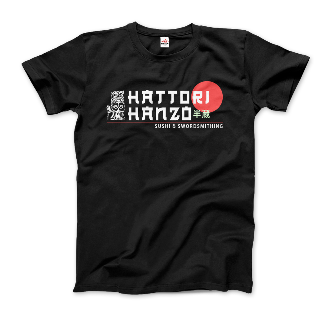 Hattori Hanzo, Sushi and Swordsmithing from Kill Bill T-Shirt Art-O-Rama Shop