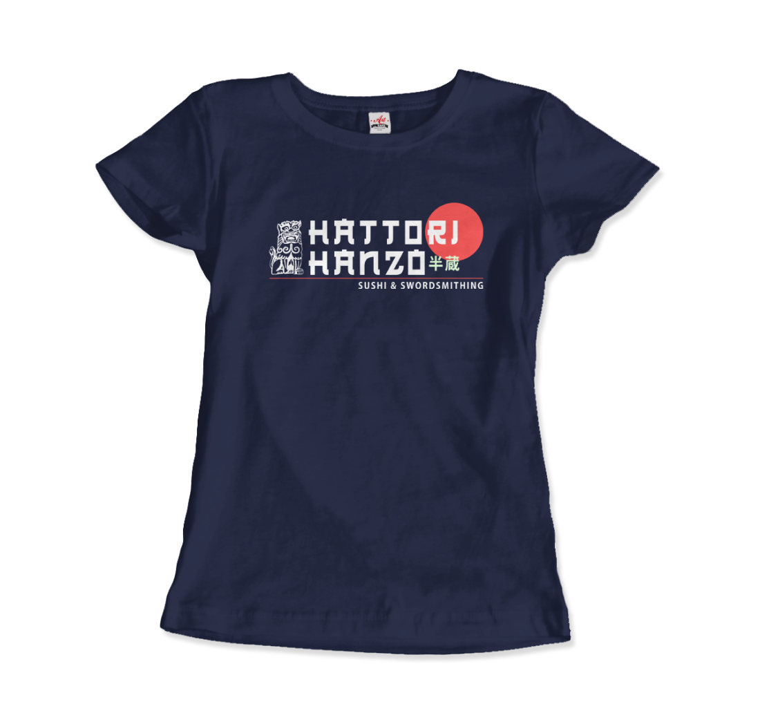 Hattori Hanzo, Sushi and Swordsmithing from Kill Bill T-Shirt Art-O-Rama Shop