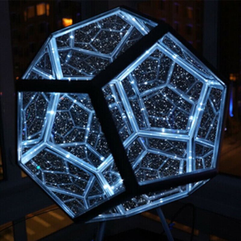 Infinity Dodecahedron Magic Table Lamp - Fantasiaa 