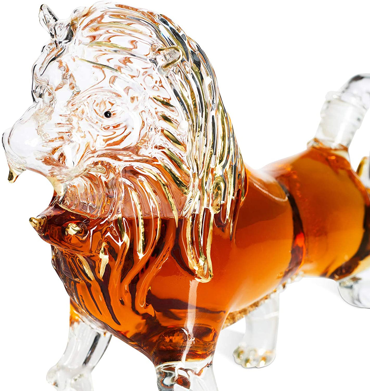 Lion Animal Whiskey and Wine Decanter - Fantasiaa 