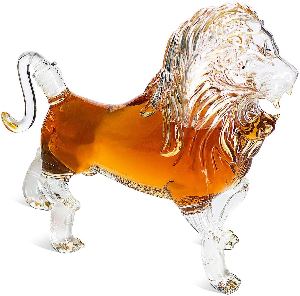 Lion Animal Whiskey and Wine Decanter - Fantasiaa 