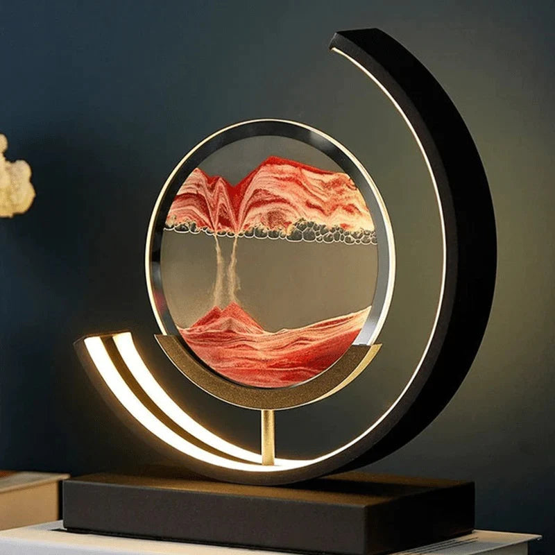 Moving Sand Sandscapes LED Table Lamp - Fantasiaa 