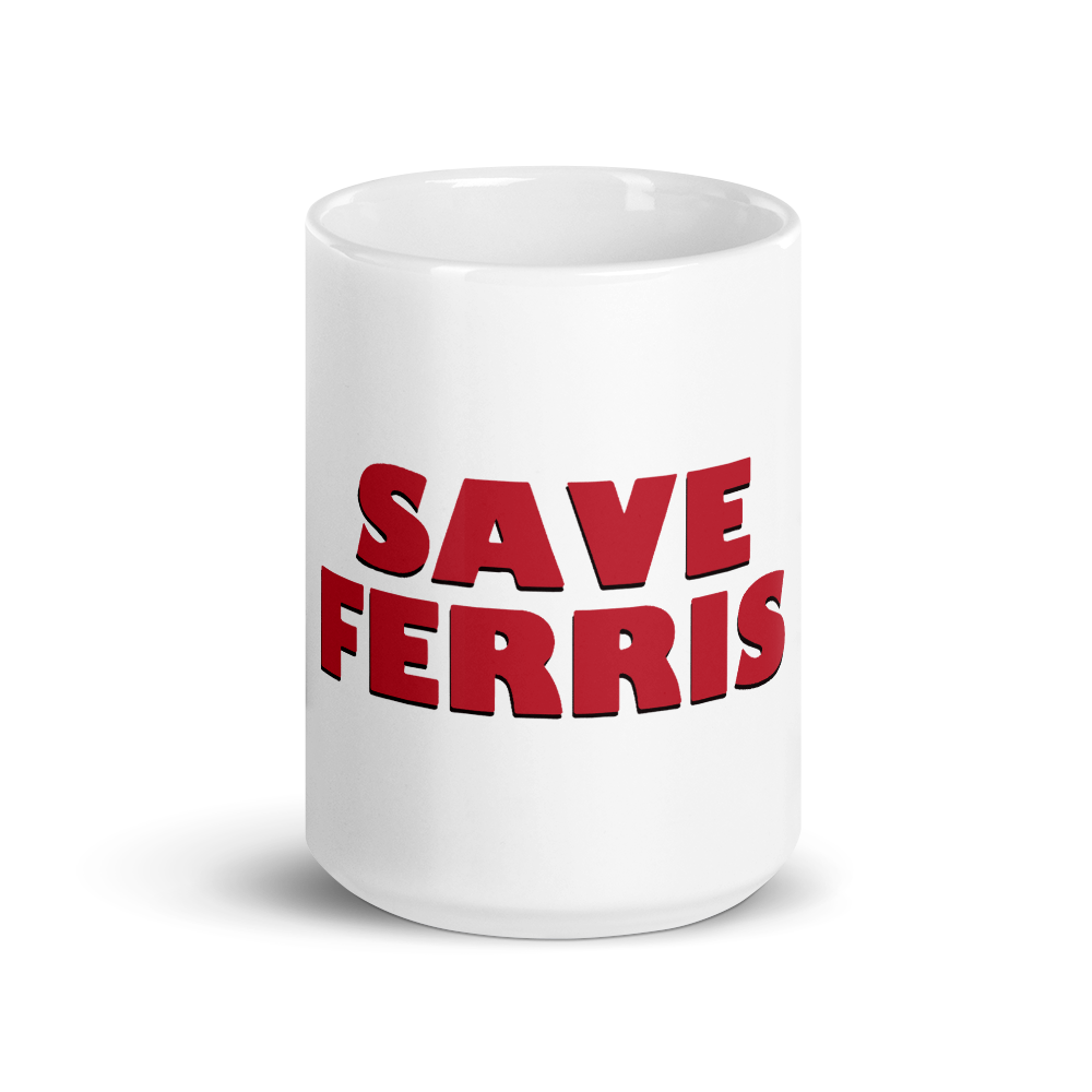 Save Ferris from Ferris Bueller's Day Off Mug - Fantasiaa 