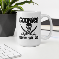 Thumbnail for The Goonies Never Say Die Distressed Mug - Fantasiaa 