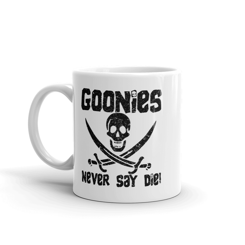 The Goonies Never Say Die Distressed Mug - Fantasiaa 