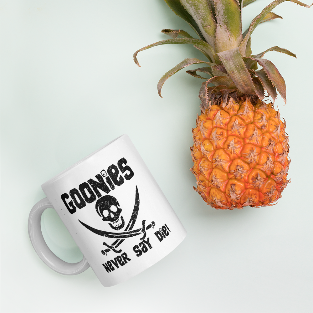 The Goonies Never Say Die Distressed Mug - Fantasiaa 