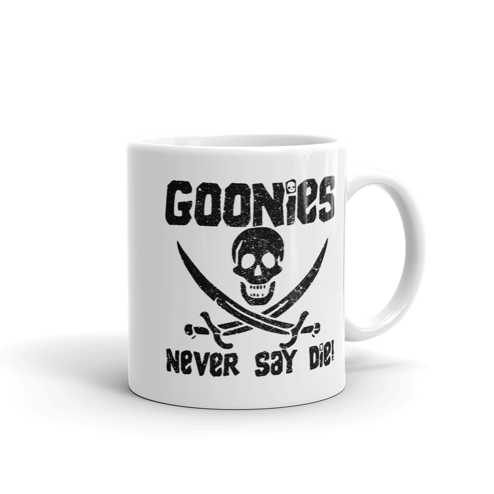 The Goonies Never Say Die Distressed Mug - Fantasiaa 