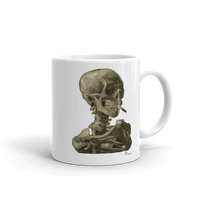 Thumbnail for Van Gogh Skull of a Skeleton with Burning Cigarette 1886 Mug - Fantasiaa 