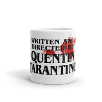 Thumbnail for Written and Directed by Quentin Tarantino (Bloodstained) Mug - Fantasiaa 