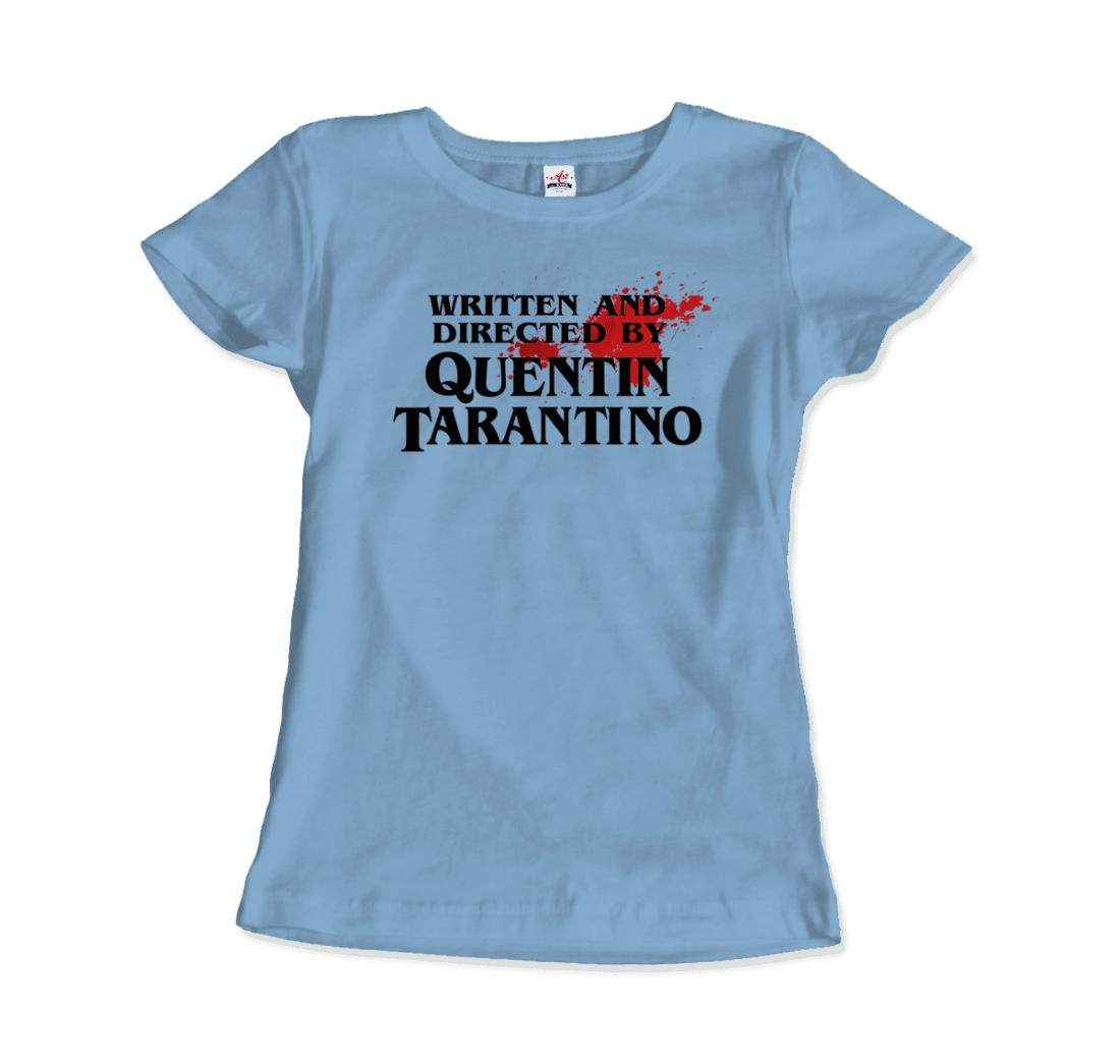 Written and Directed by Quentin Tarantino (Bloodstained) T-Shirt - Fantasiaa 