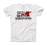 Thumbnail for Written and Directed by Quentin Tarantino (Bloodstained) T-Shirt - Fantasiaa 